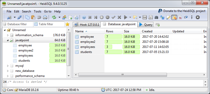 MariaDB Functions 5